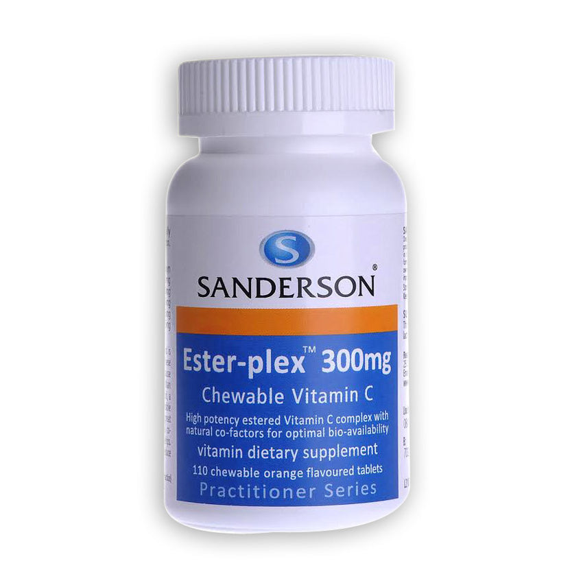 Sanderson Ester-plex 300mg Vitamin C Chewable Tablets