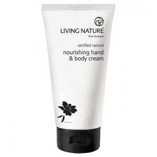 Living Nature Nourishing Hand And Body Cream 150ml