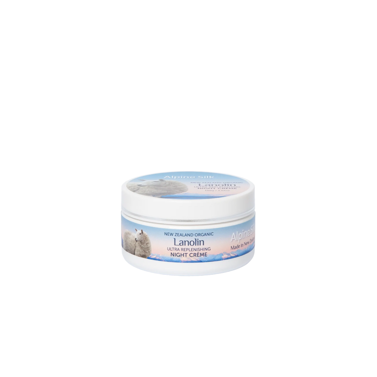 Alpine Silk Organic Lanolin Night Creme 100g