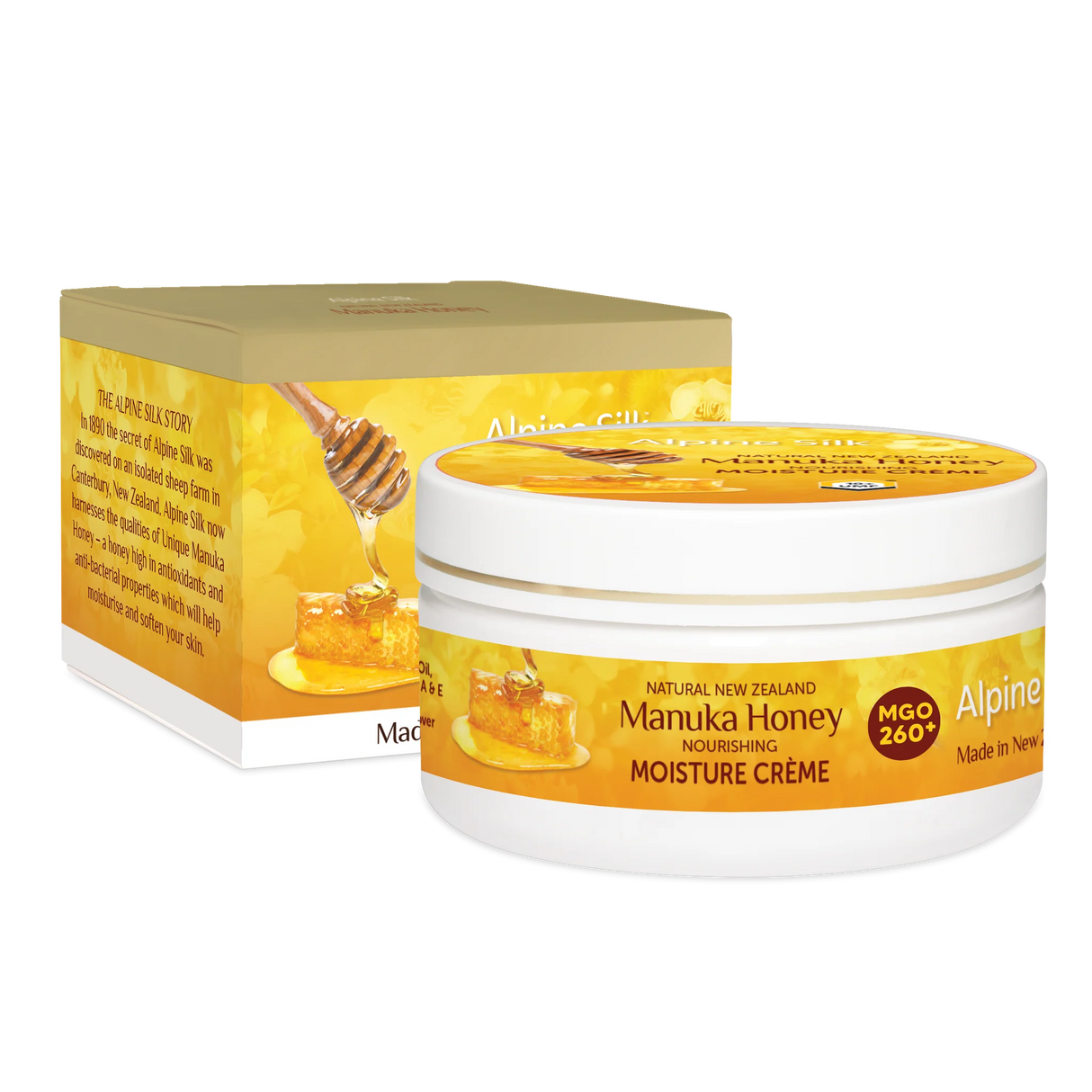 Alpine Silk Manuka Honey Moisture Cream