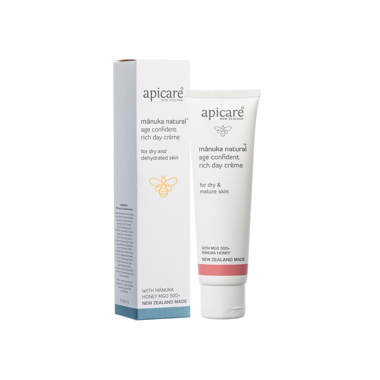 Apicare Manuka Age Confident Natural Rich Day Creme 90g