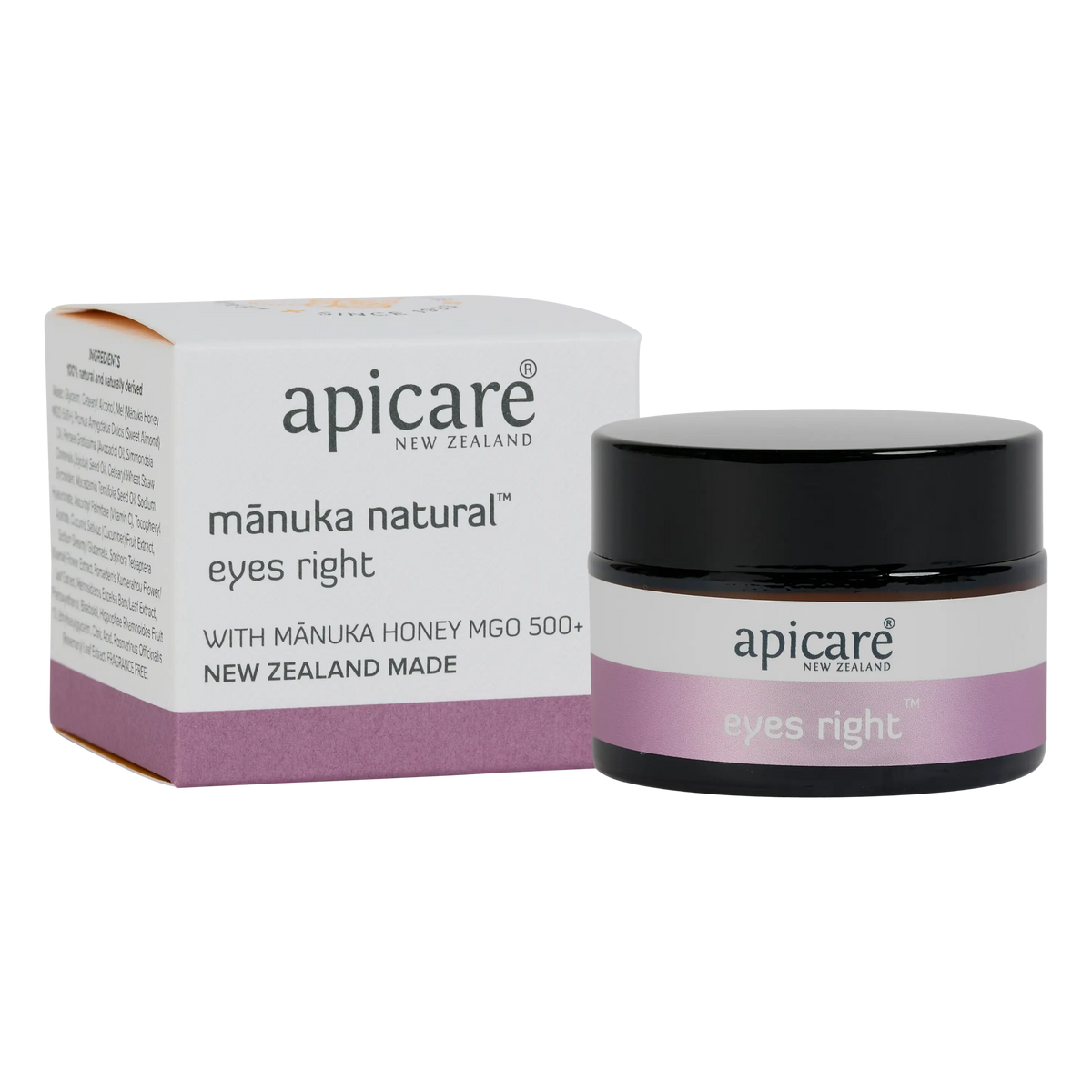 Apicare Mānuka Natural Eye Concentrate 30g