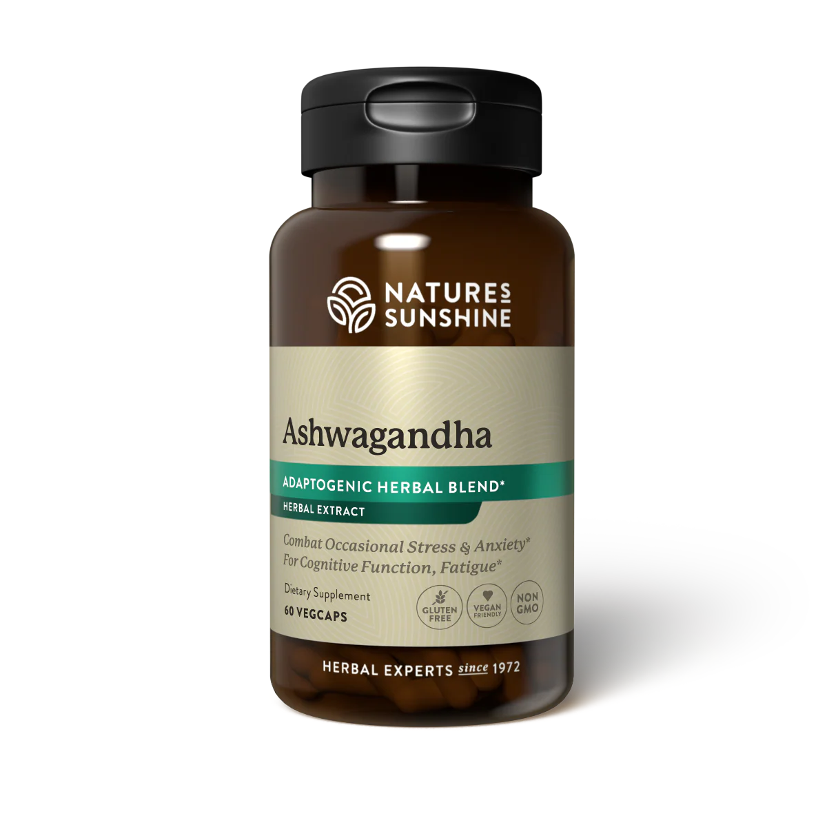 Nature's Sunshine Ashwagandha VegCapsules