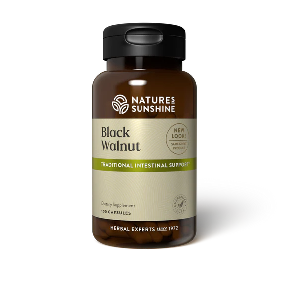Natures Sunshine Black Walnut Capsules (100)