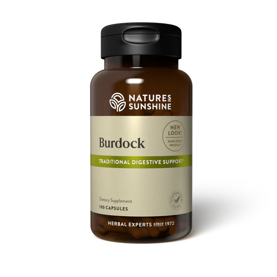 Natures Sunshine Burdock Capsules (100)