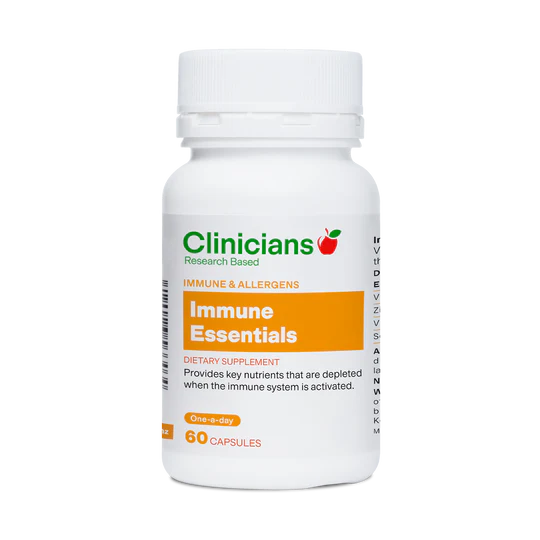 Clinicians Immune Essentials Capsules 60