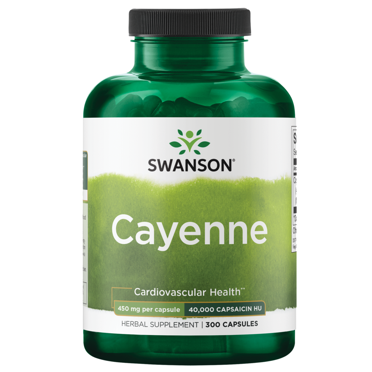 Swanson Cayenne Capsules 450mg 300