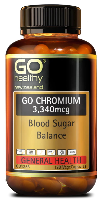 Go Chromium 3340mcg Vegecaps 120