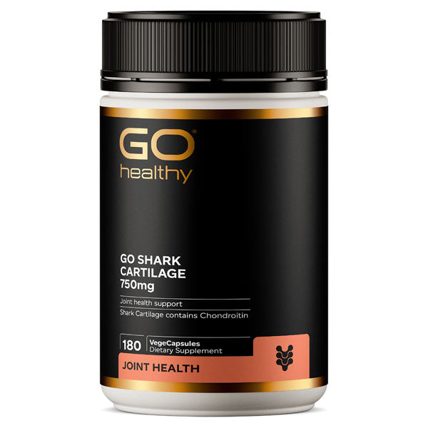 Go Healthy Shark Cartilage 750mg VegeCaps 180