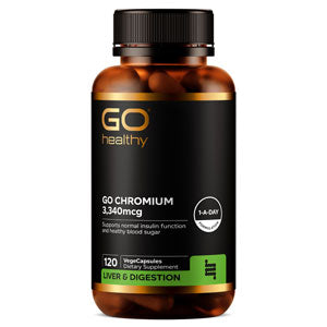 Go Chromium 3340mcg Vegecaps 120