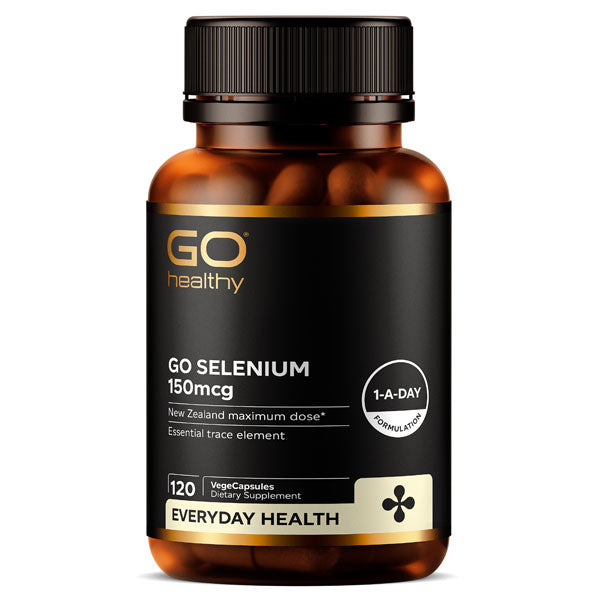 Go Healthy Go Selenium 150mcg Vegecaps 120