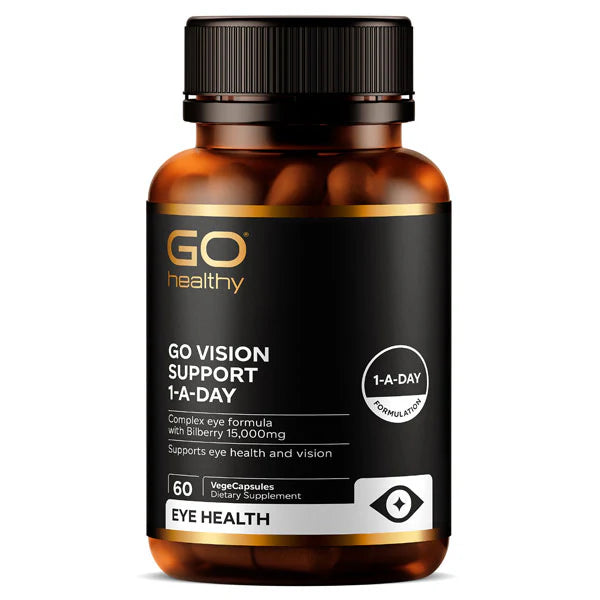 Go Healthy Go Vision Support 1-A-Day Vegecaps 60