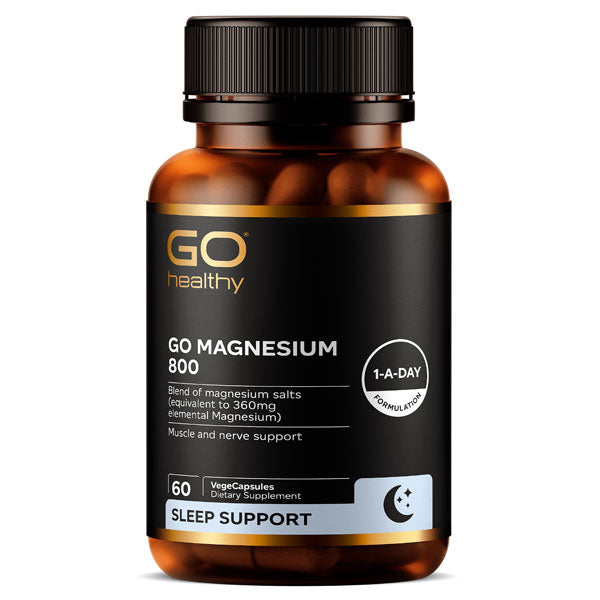 Go Magnesium 800 Vegecaps 60