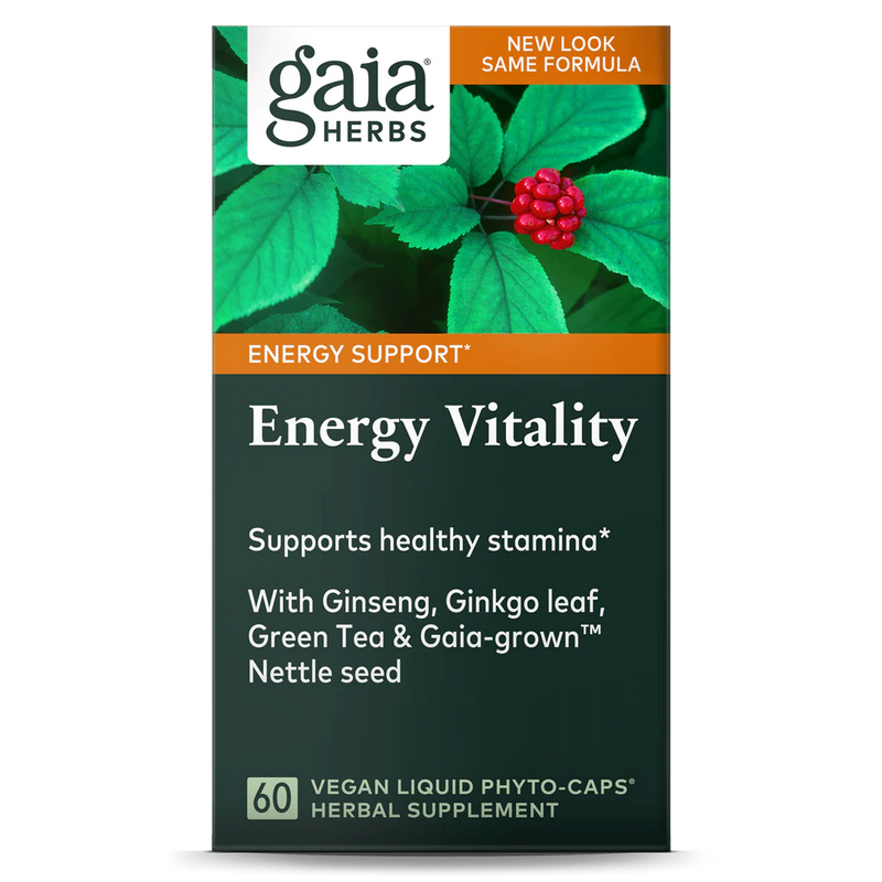 Gaia Herbs Energy Vitality Vegecaps 60