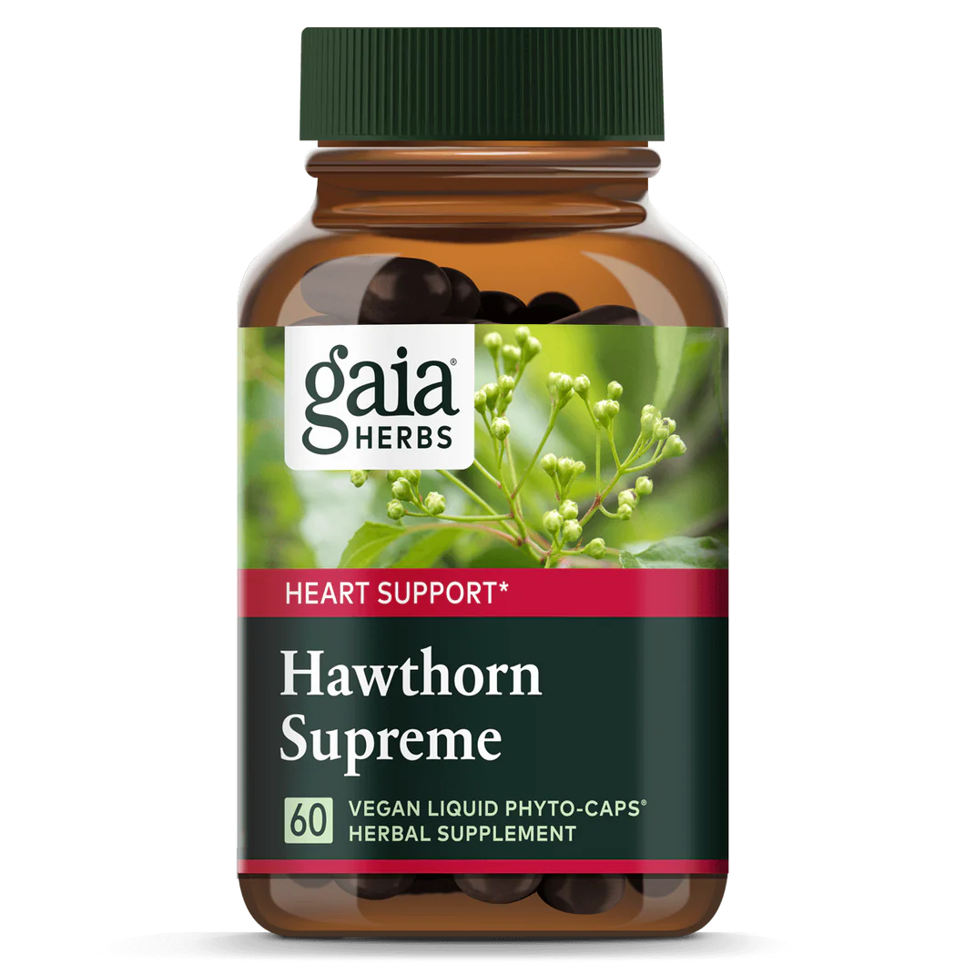 Gaia Herbs Hawthorne Supreme Liquid Phyto-Caps 60