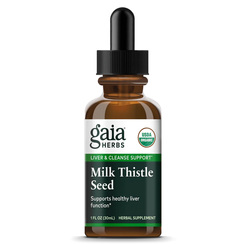 Gaia Herbs Milk Thistle Seed Liquid 30ml