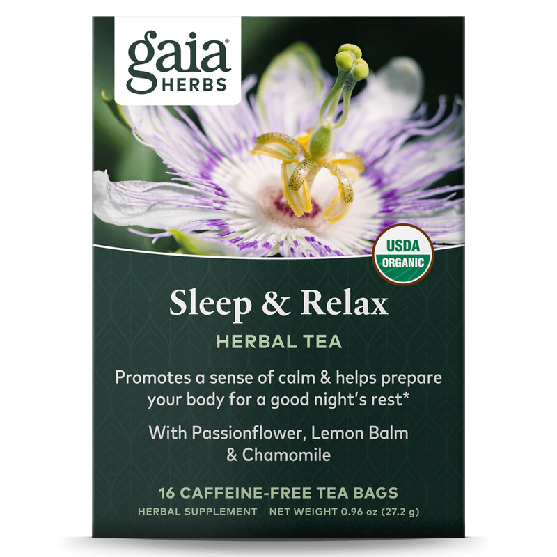 Gaia Herbs Sleep & Relax Tea 16 Bags