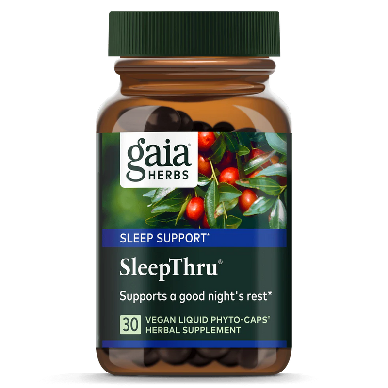 Gaia Herbs Sleep Thru vegan Liquid Phyto-Caps 30