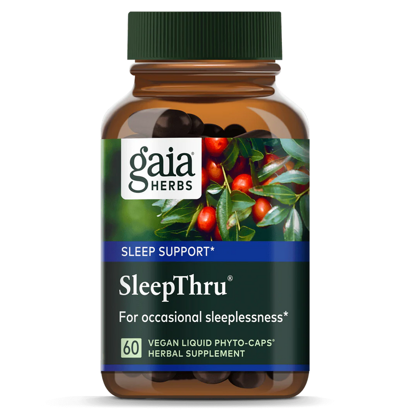 Gaia Herbs Sleep Thru vegan Liquid Phyto-Caps 60