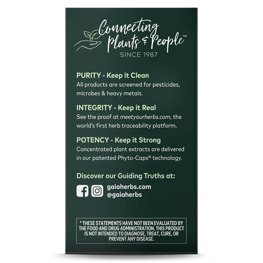 Gaia Herbs Sleep Thru vegan Liquid Phyto-Caps