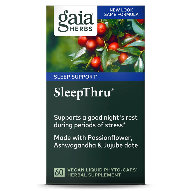Gaia Herbs Sleep Thru vegan Liquid Phyto-Caps 60