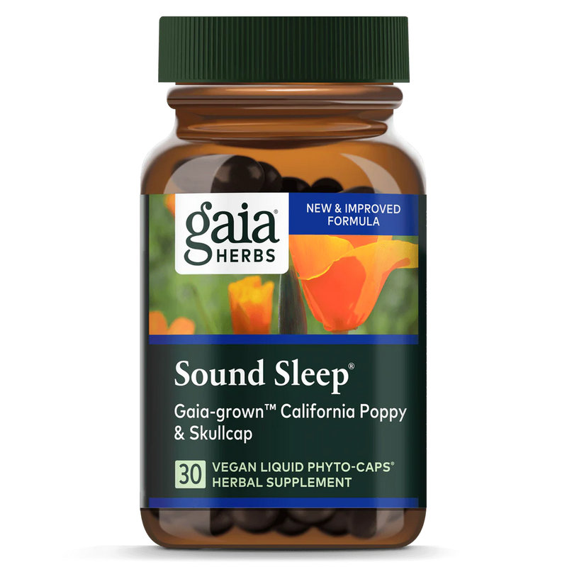 Gaia Herbs Sound Sleep Vegan Liquid Phyto-Caps 30