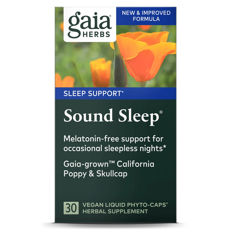 Gaia Herbs Sound Sleep Vegan Liquid Phyto-Caps 30