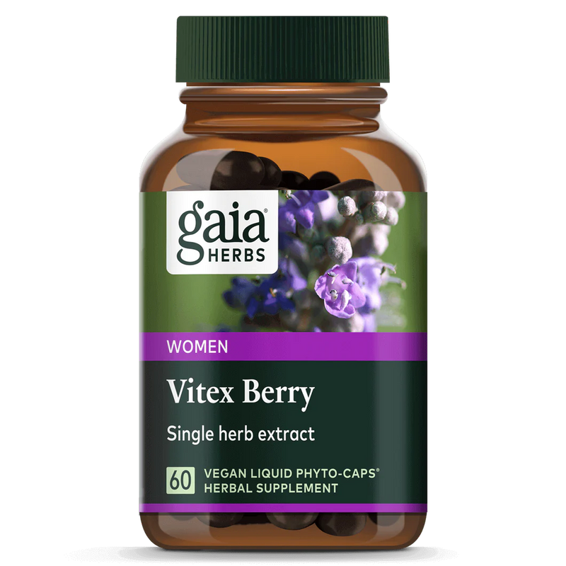 Gaia Herbs Vitex Berry Vegecaps 60