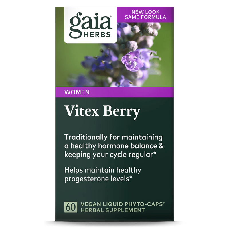 Gaia Herbs Vitex Berry Vegecaps 60
