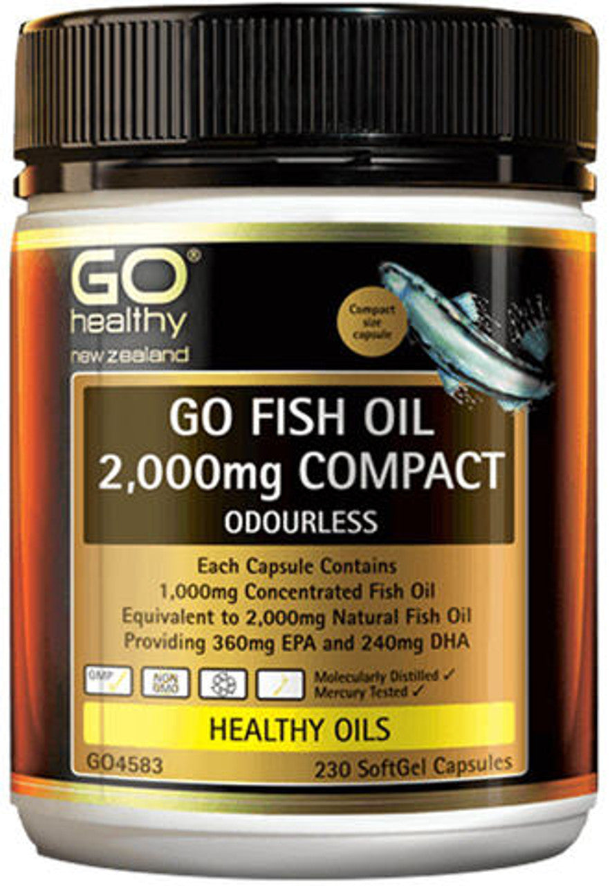 Go Fish Oil 2000mg Softgels 230