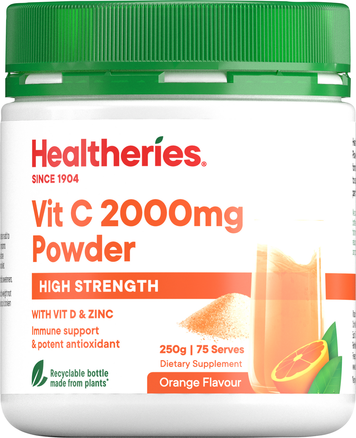 Healtheries Vit C 2000mg Powder