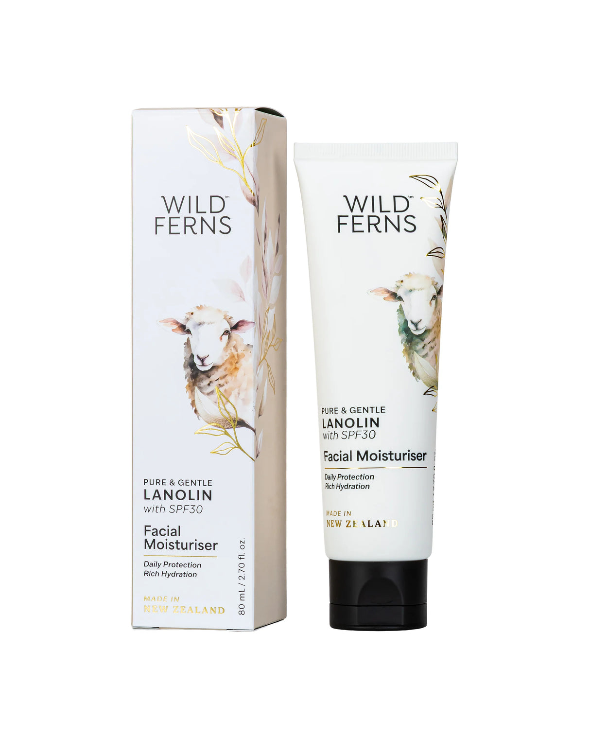 Wild Ferns Lanolin Facial Moisturiser SPF30
