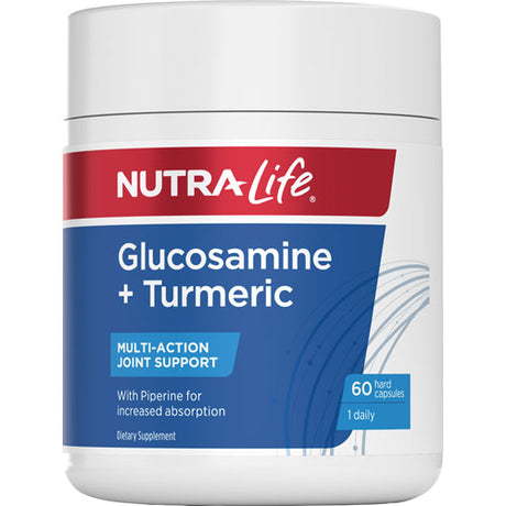 Nutralife Glucosamine + Turmeric Capsules 60