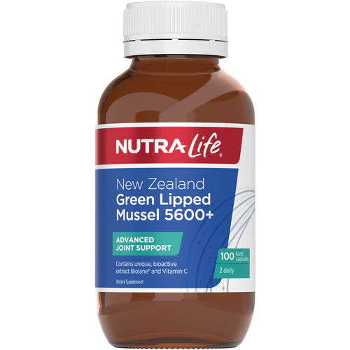 Nutralife Green Lipped Mussel 5600+ Capsules 100