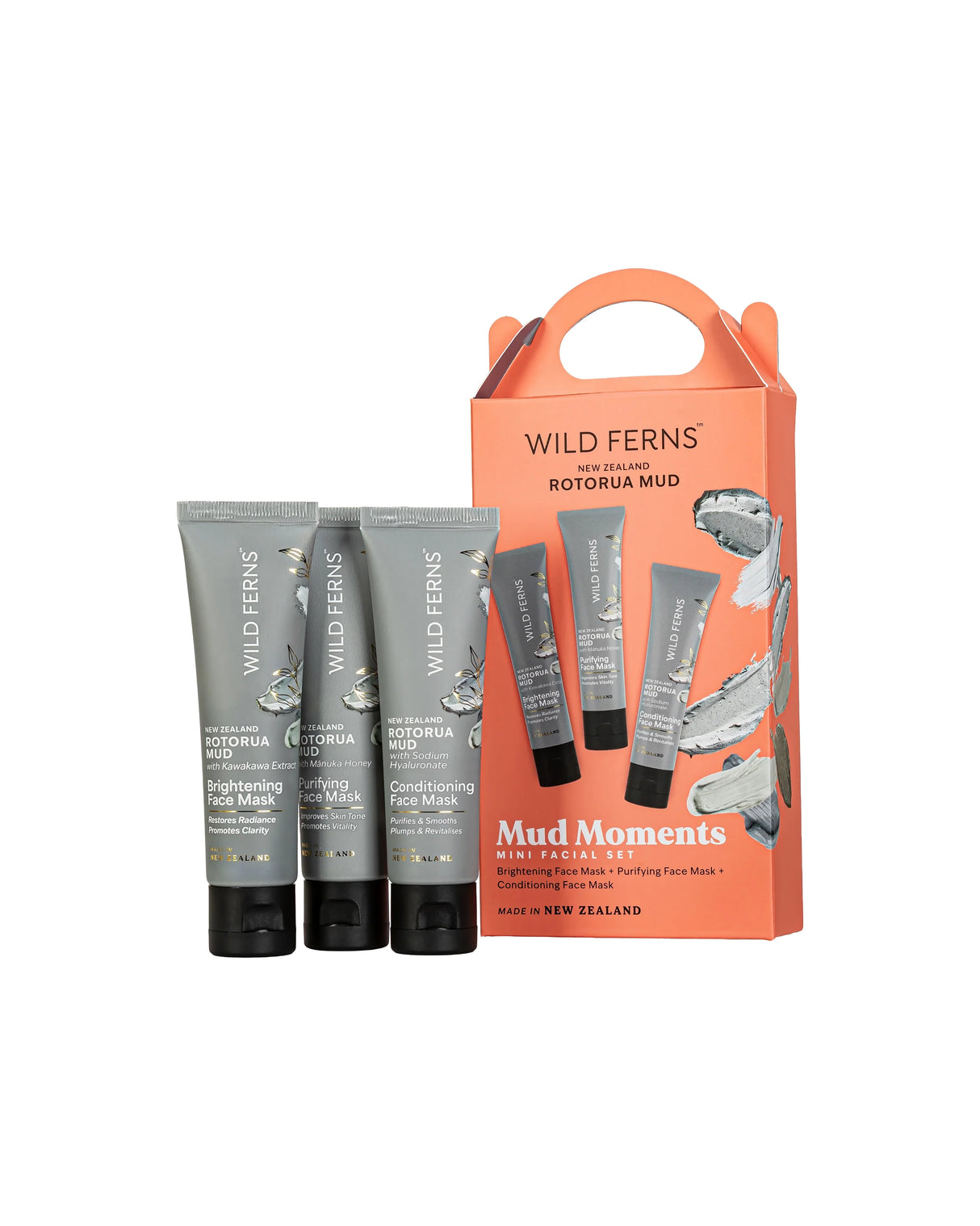 Wild Ferns Rotorua Mud Moments Mini Facial Set