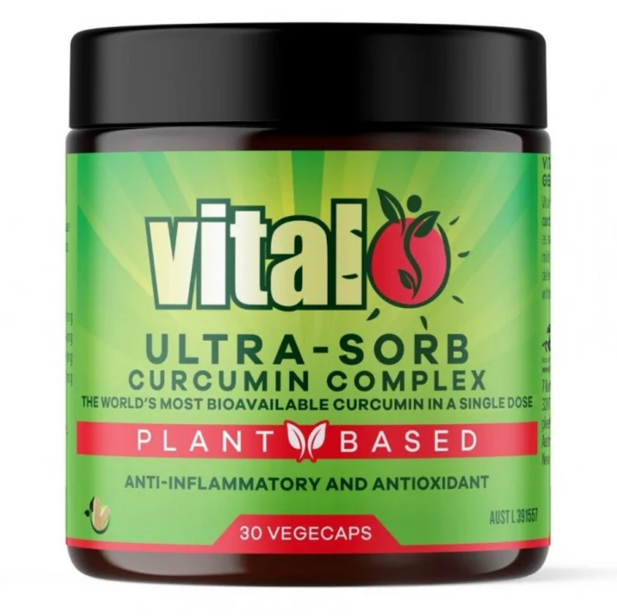 Vital Plant Based Ultra-Sorb Curcumin Complex