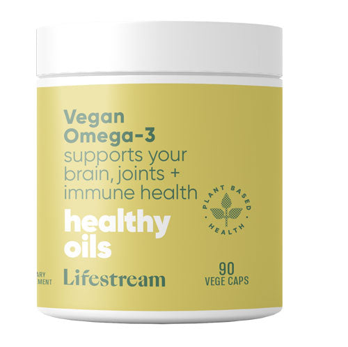 Lifestream Vegan Omega 3 Capsules 90