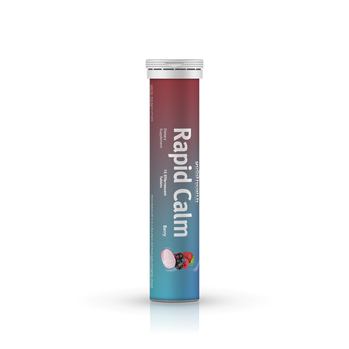 Goodhealth Rapid Calm 30 Effervescent Tablets Berry