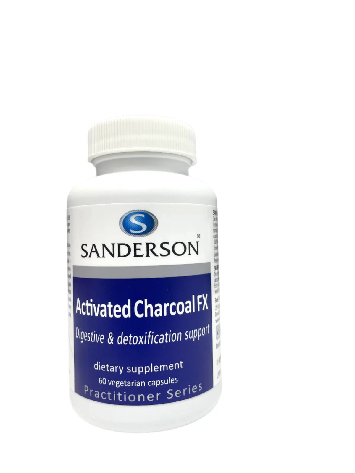 Sanderson Activated Charcoal FX Vegecaps 60