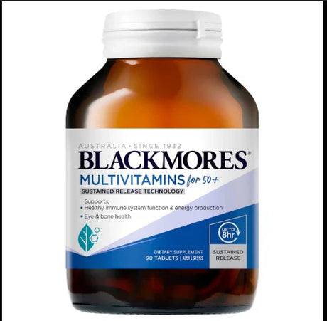 Blackmores Multivitamins for 50+ Sustained Release