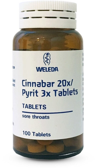 Weleda Cinnabar 20x /Pyrit 3x Tablets 100