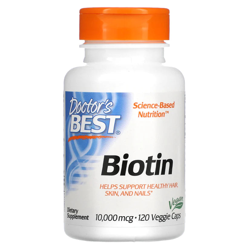 Doctor's Best Biotin 10000mcg Vegecaps 120