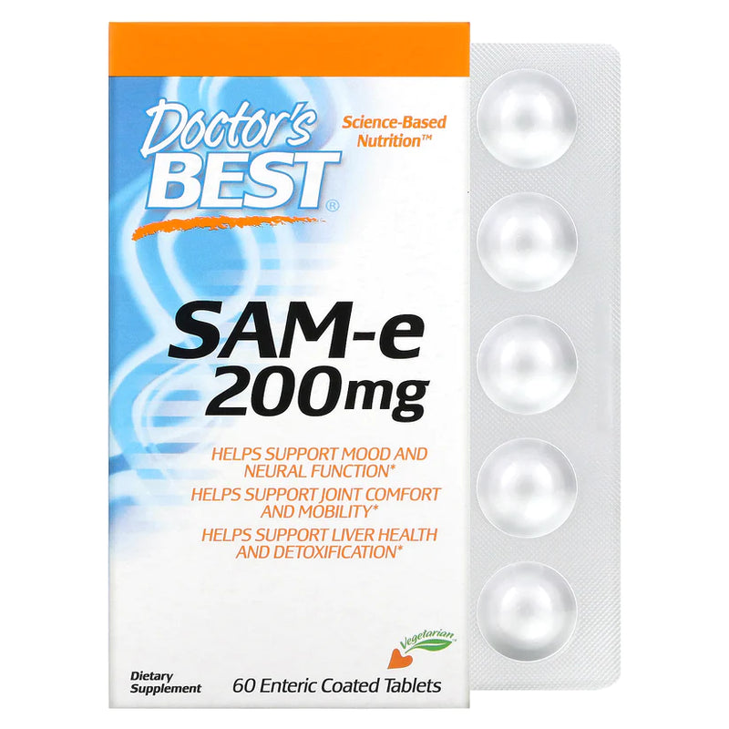 Doctor's Best Sam-e 200mg Tablets 60