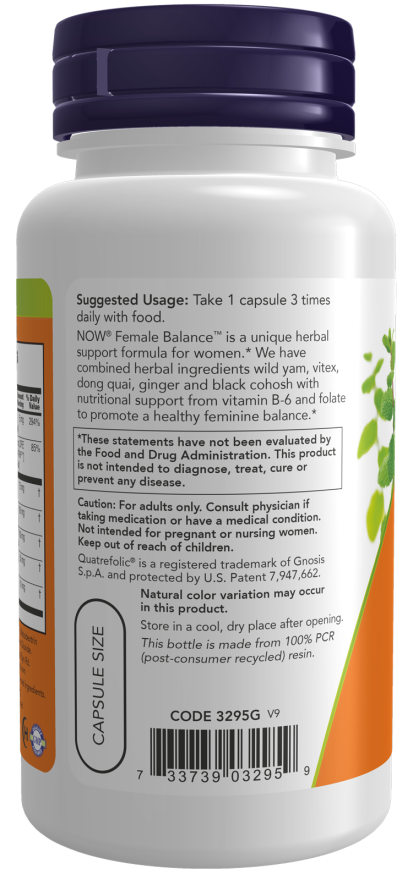 Now Female Balance Veg Capsules 90