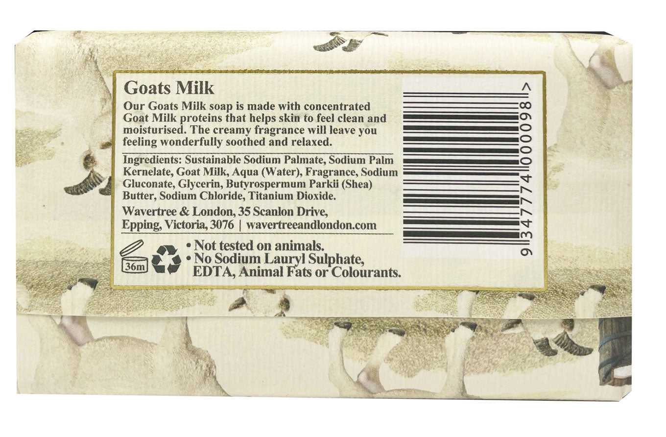 Wavertree & London Goatsmilk Soap Bar 200g