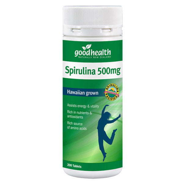 Goodhealth Spirulina Tablets 500mg 200
