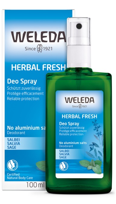 Weleda Sage Herbal Fresh Deodorant Spray 100ml