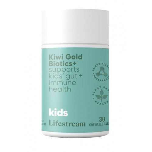 Lifestream Kiwi Gold Biotics + Kids 30 tablets