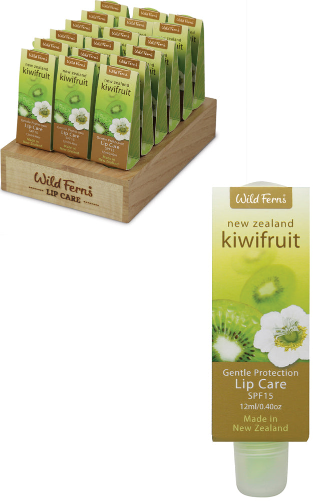 Wild Ferns Kiwifruit Gentle Protection Lip Care SPF15 12ml