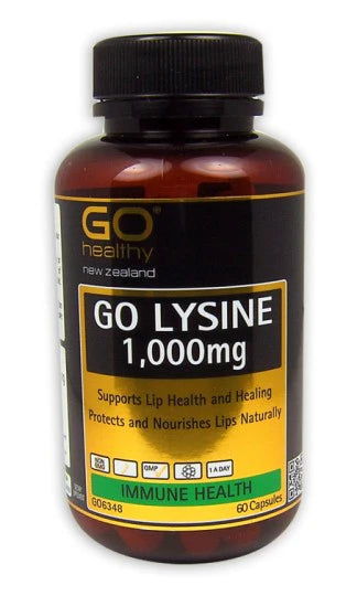 Go Lysine 1000mg Capsules 60